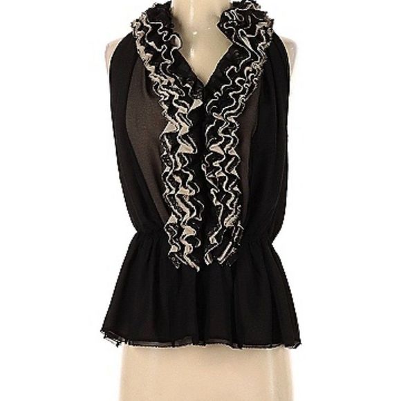 Robert Rodriguez Neiman Marcus Sleeveless Blouse women's sz S - Picture 11 of 16